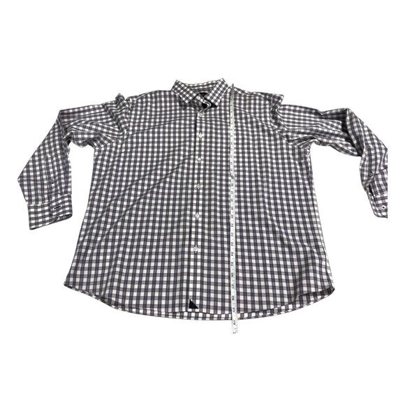 Untuckit Plaid Button Front Shirt Size XL - Picture 4 of 7